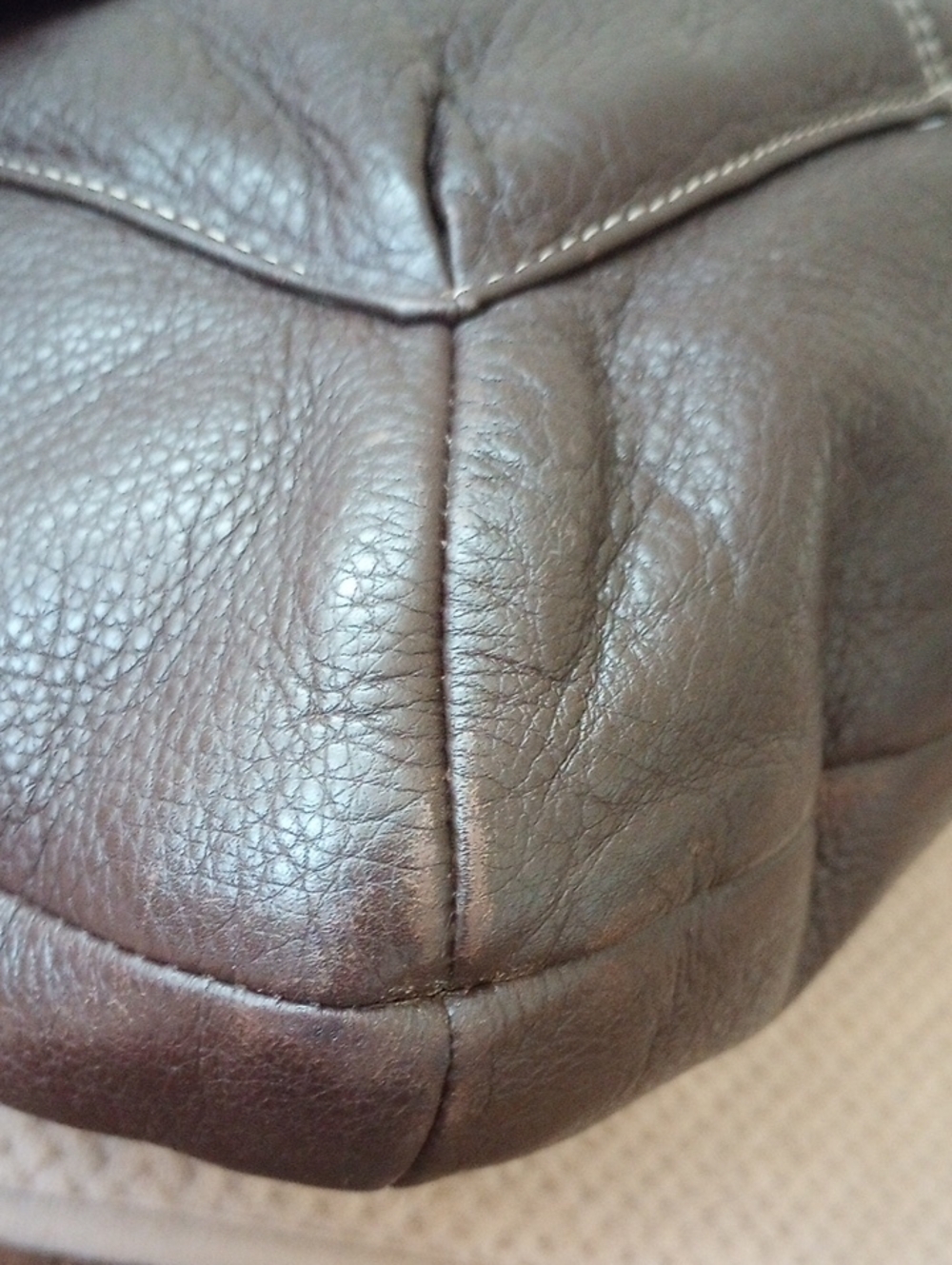 Coach Penelope Pebble Leather Soho Convertible Shoulder To Crossbody Bag - Picture 12 of 14